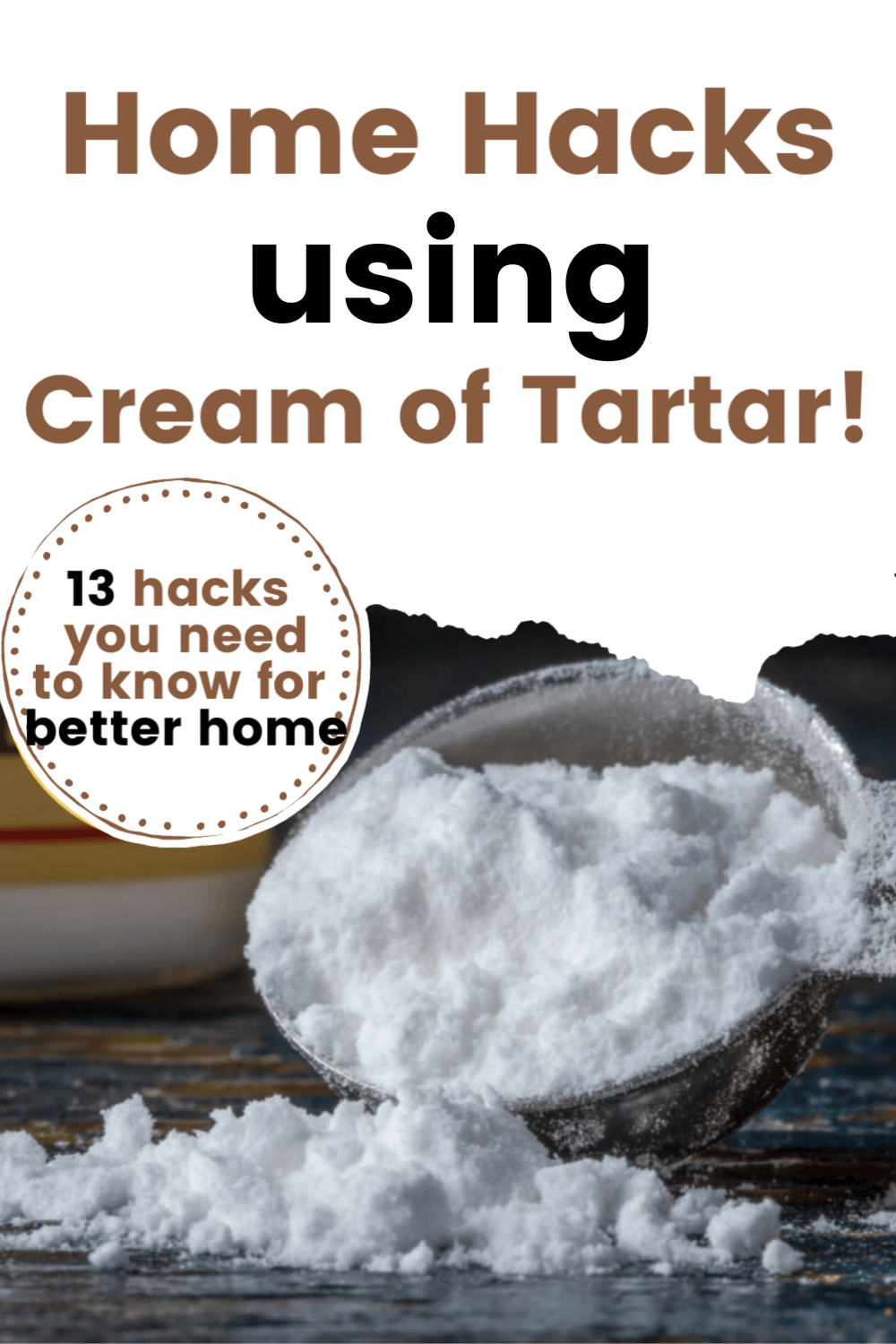 How to Substitute Cream of Tartar