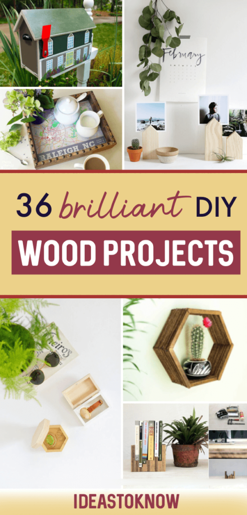 35 Awesome DIY Wood Projects | IdeasToKnow