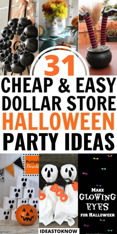 31 Dollar Store Halloween Party Ideas | IdeasToKnow