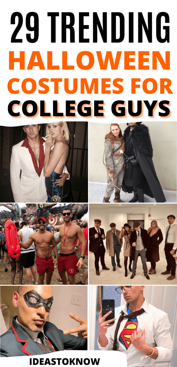 29 Easy Halloween Costumes College Guys Need To Copy In 2021 – IdeasToKnow