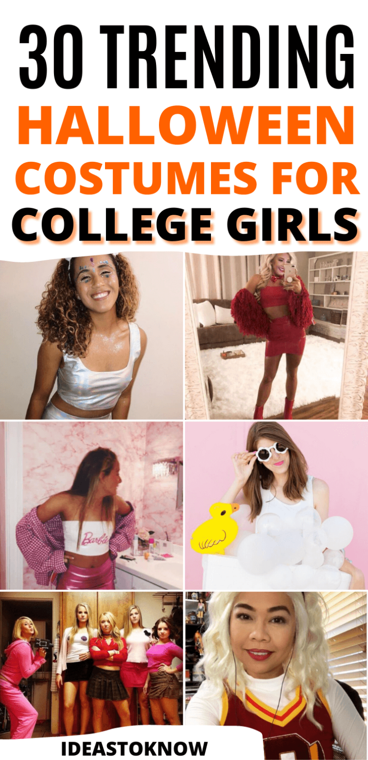 30 Easy Halloween Costumes College Girls Need To Copy In 2020