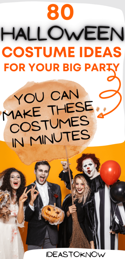 80 DIY Halloween Costume Ideas For Last Minute Before Your Big Party