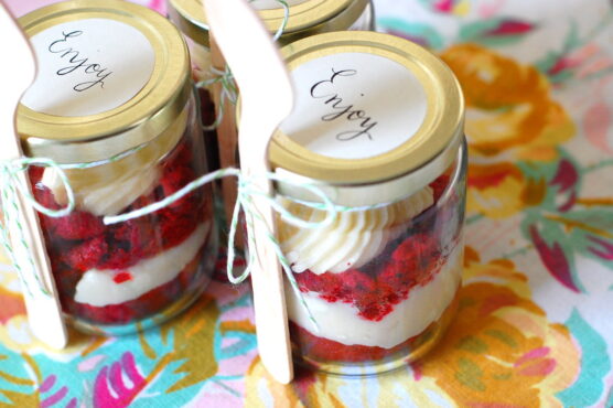 Cupcake in jars 